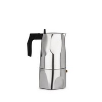 photo Alessi-Ossidiana Espresso coffee maker in cast aluminium, 6 cups 1